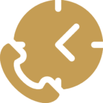 time brown clock icon